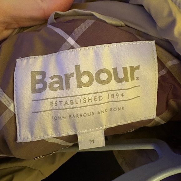 Barbour Plaid Quilted Jacket - Picture 3 of 5
